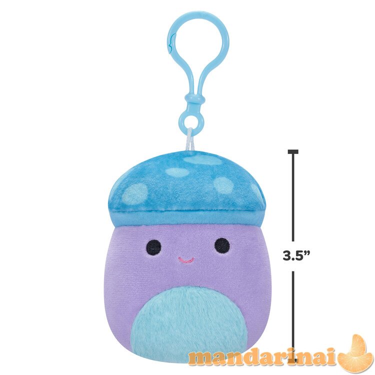 SQUISHMALLOWS Prisegamas pliušinis žaislas, 8 cm, W17