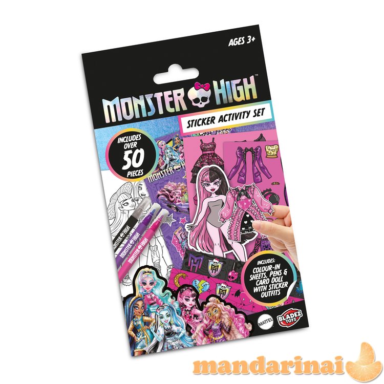 MONSTER HIGH Lipdukų veiklos rinkinys