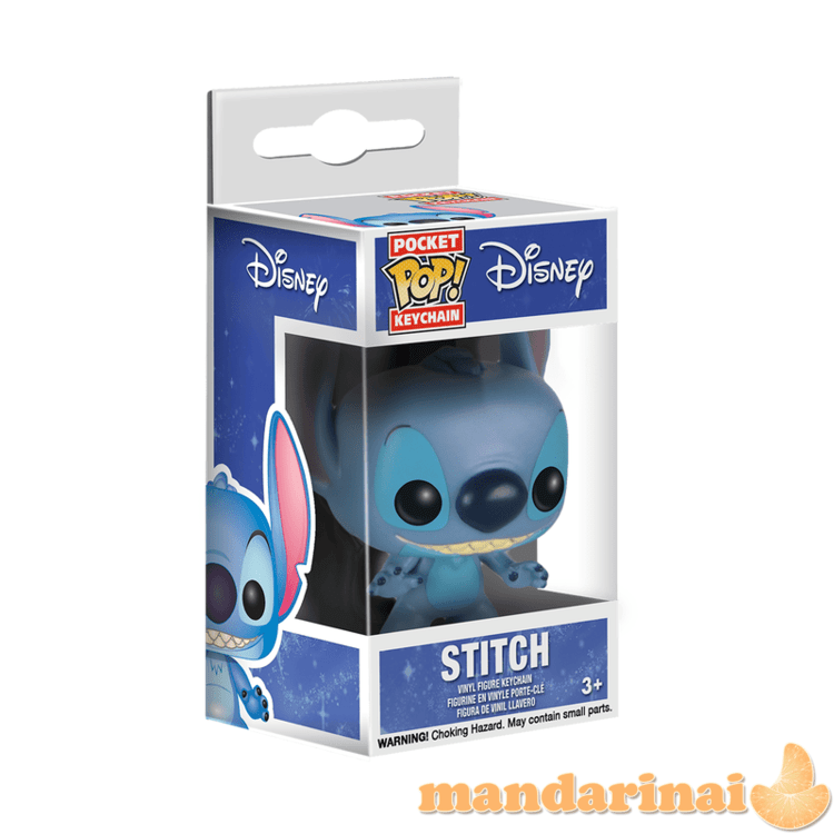 FUNKO POP! Raktų pakabutis: Disney - Stitch, 10 cm