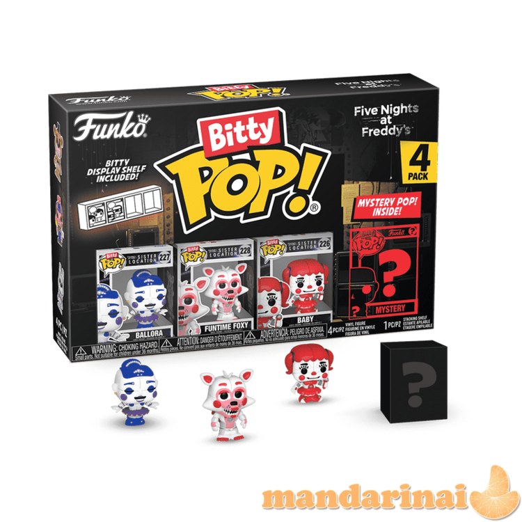 FUNKO Bitty POP! Figūrėlių rinkinys: Five Nights at Freddy´s