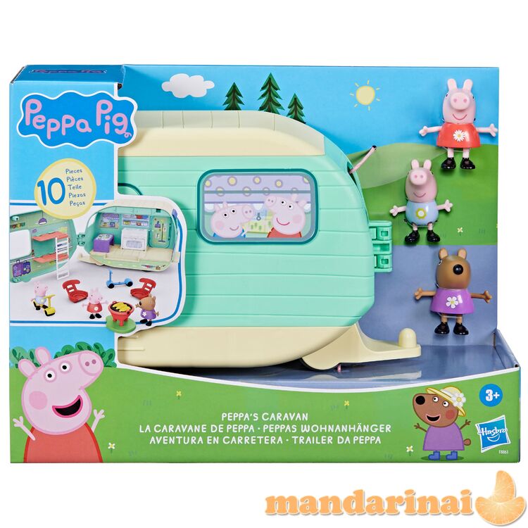 PEPPA PIG Rinkinys „Namelis ant ratų“