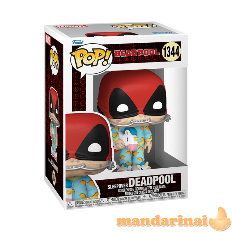 FUNKO POP! Vinilinė figūrėlė: Marvel - Deadpool (Sleepover costume)