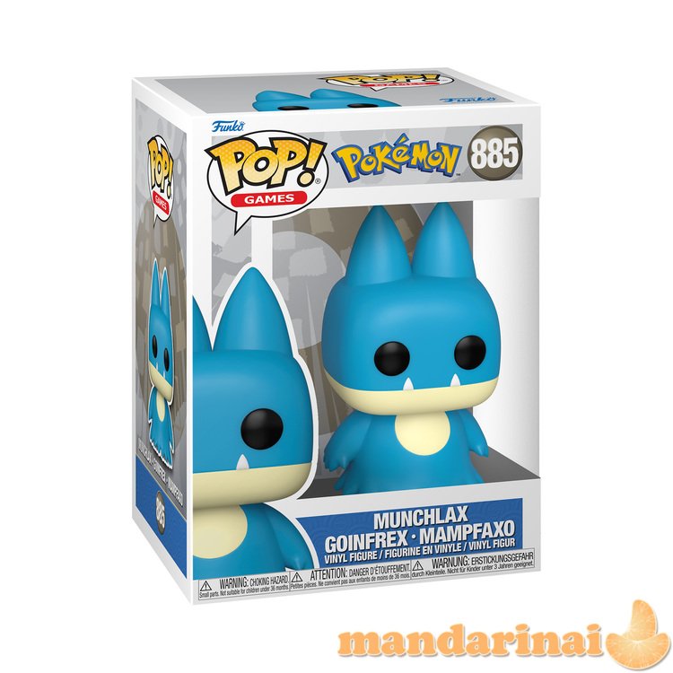 FUNKO POP! Vinilinė figūrėlė: Pokemon - Munchlax