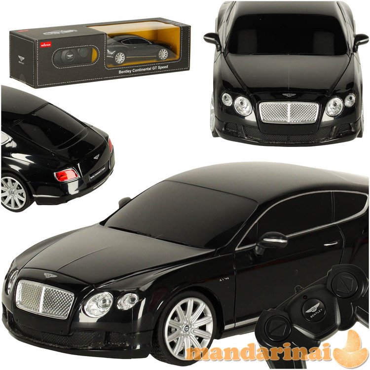 RC automobilis 1:24 Bentley Continental GT juodas