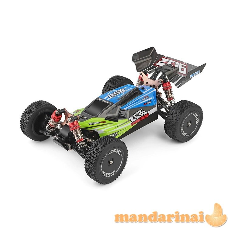 RC automobilis WLtoys 144001 4x4 1:14 žalias