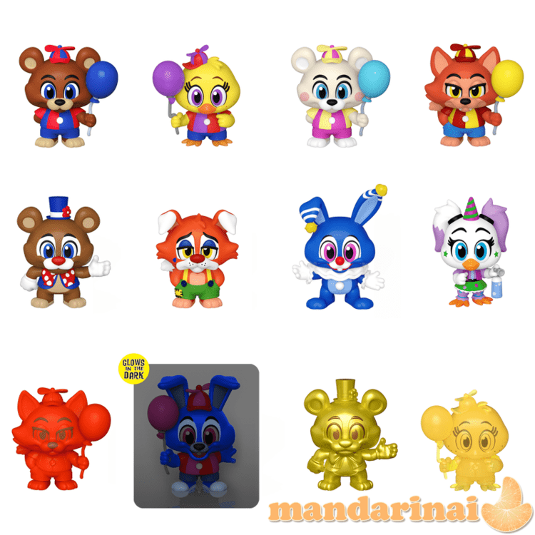 FUNKO Mystery Minis: Five Nights at Freddy´s - Security Breach