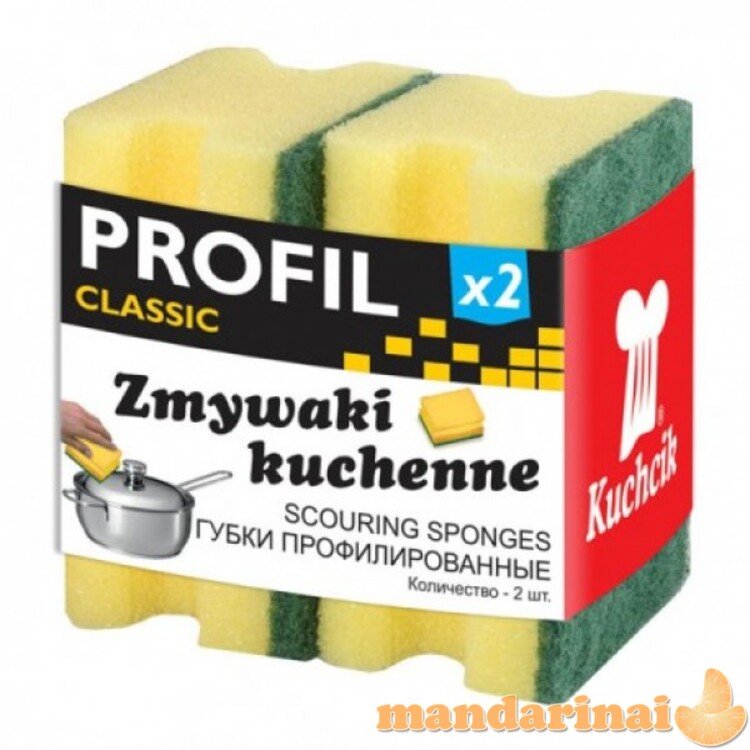 Virtuvinės kempinėlės Profil Classic 2vnt. 