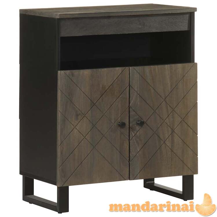 Indauja juoda 60x33x75 cm masyvo mango