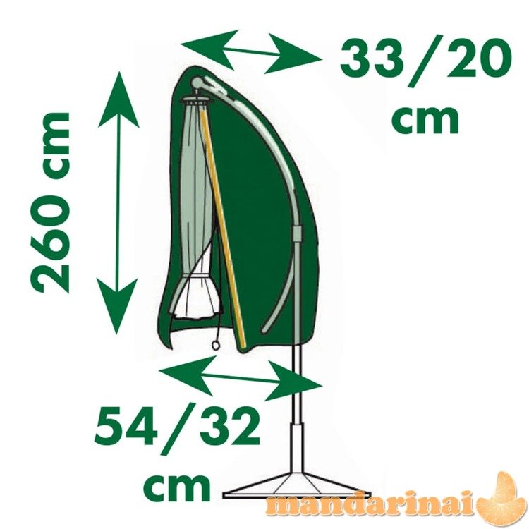 Nature apsauginis uždangalas pakreipiamiems skėčiams, 54/32x260cm