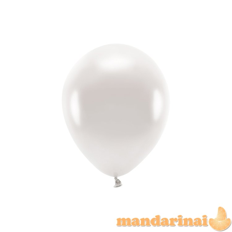 Eco Balloons 26cm metallic, pearl (1 pkt / 10 pc.)