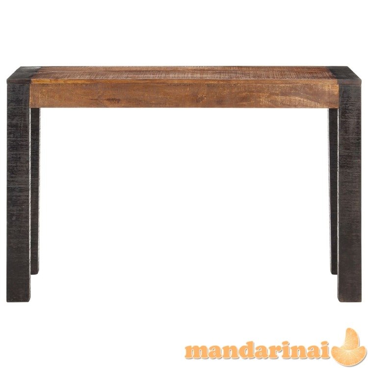 Valgomojo stalas, 120x60x76cm, neapdorota mango mediena