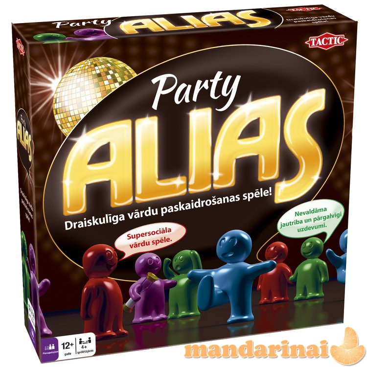 TACTIC board game Party Alias (In Latvian lang.)