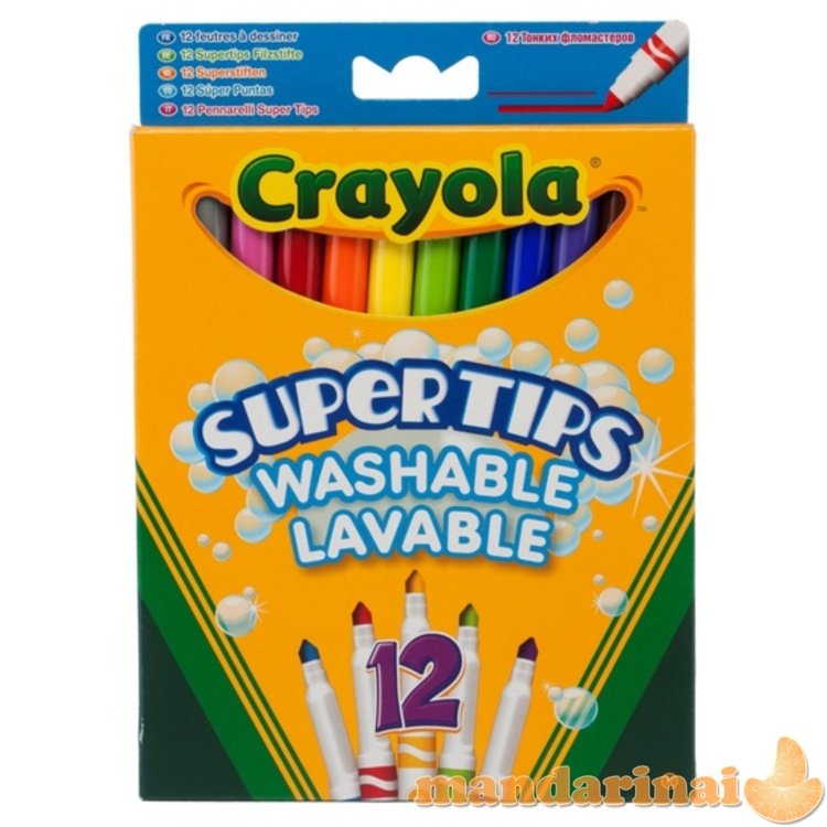 CRAYOLA Flomasteriai (12 vnt.)