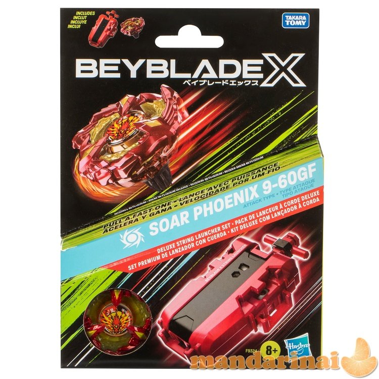 BEYBLADE X Rinkinys su paleidėju „Beyblade X“