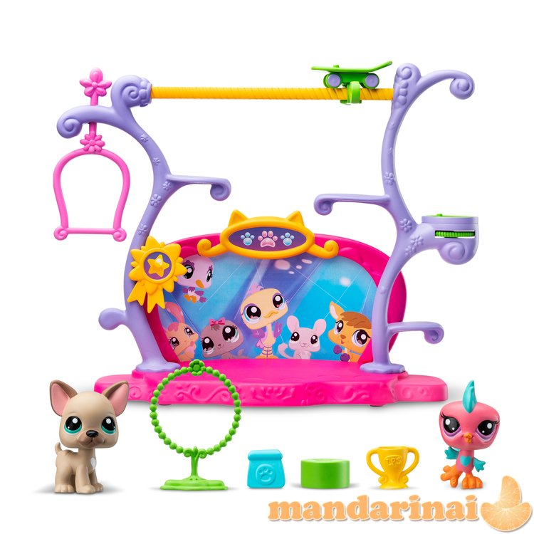 LITTLEST PET SHOP Rinkinys „Gyvūnėliai turi talentą“