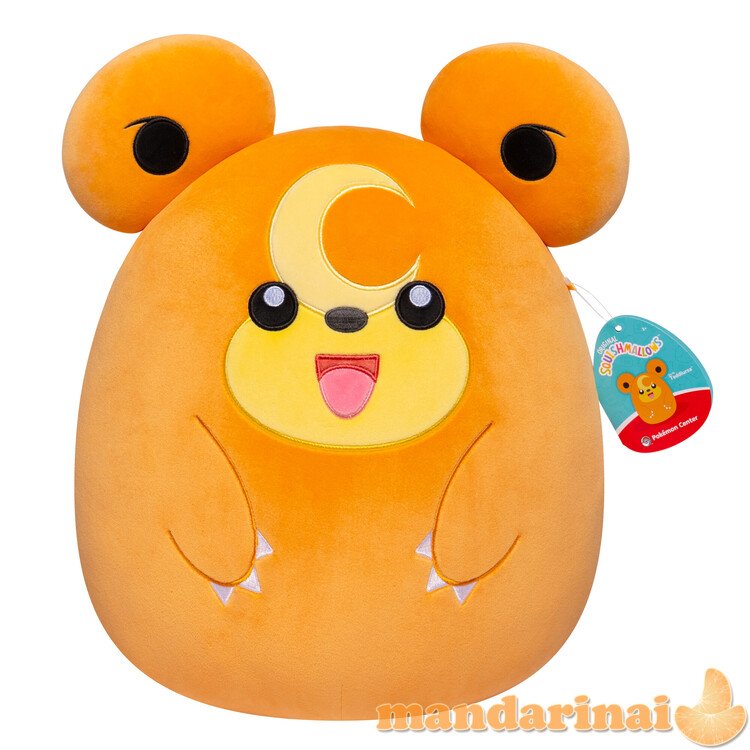 SQUISHMALLOWS Pokemon pliušinis žaislas Teddiursa, 25 cm