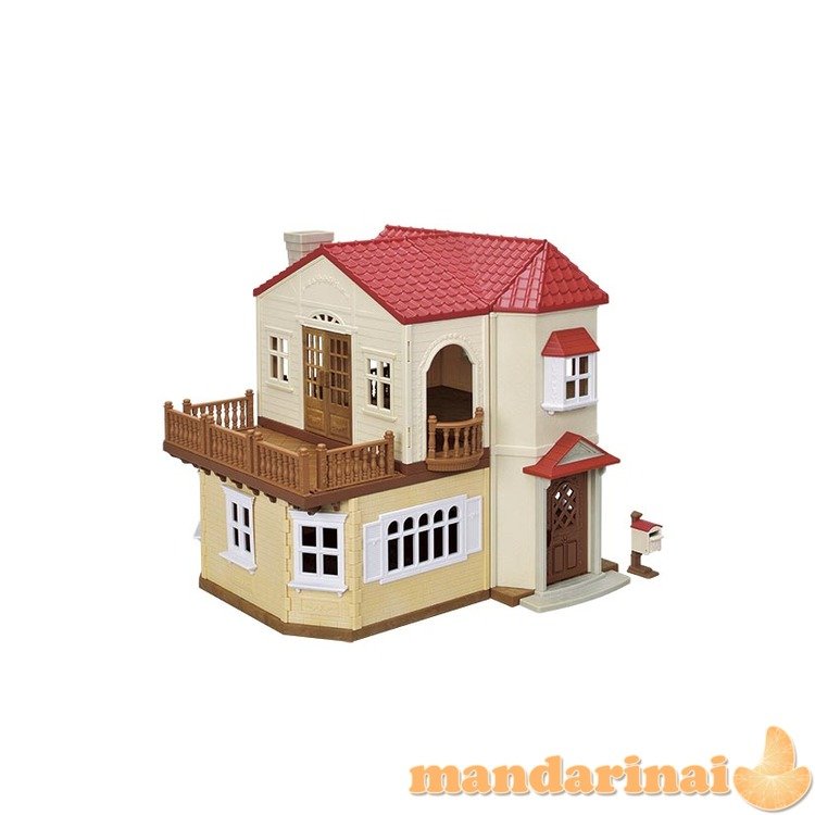 SYLVANIAN FAMILIES Užmiesčio namas raudonu stogu