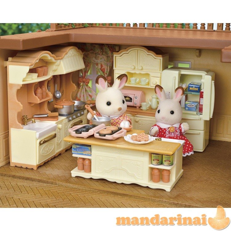 SYLVANIAN FAMILIES Užmiesčio namas raudonu stogu