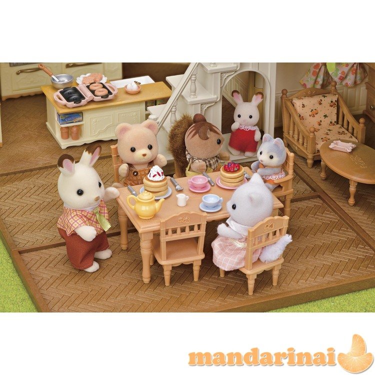 SYLVANIAN FAMILIES Užmiesčio namas raudonu stogu