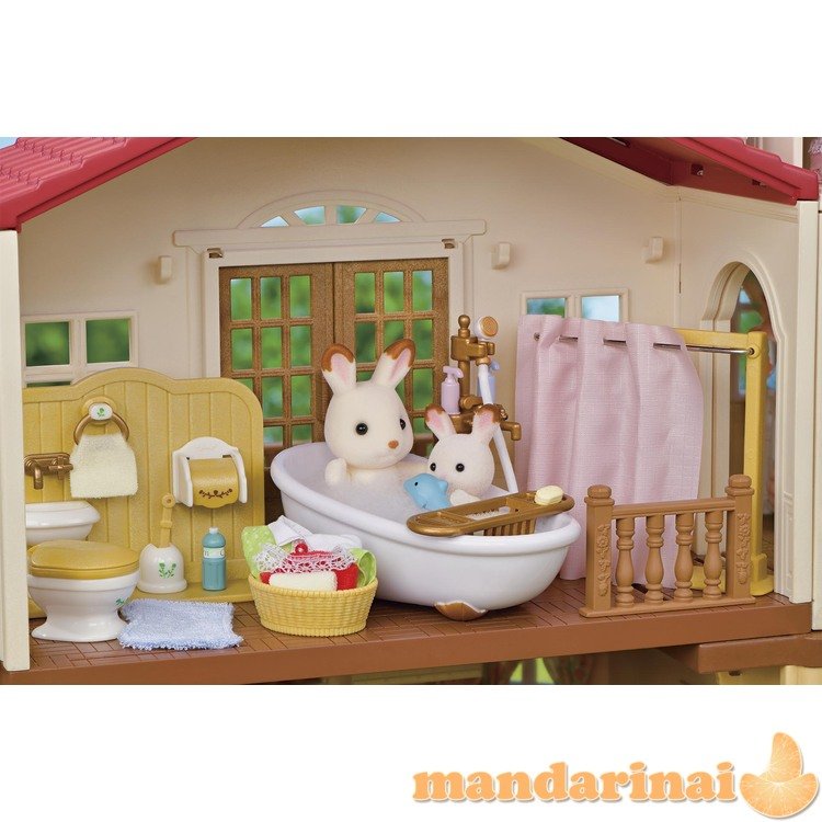 SYLVANIAN FAMILIES Užmiesčio namas raudonu stogu