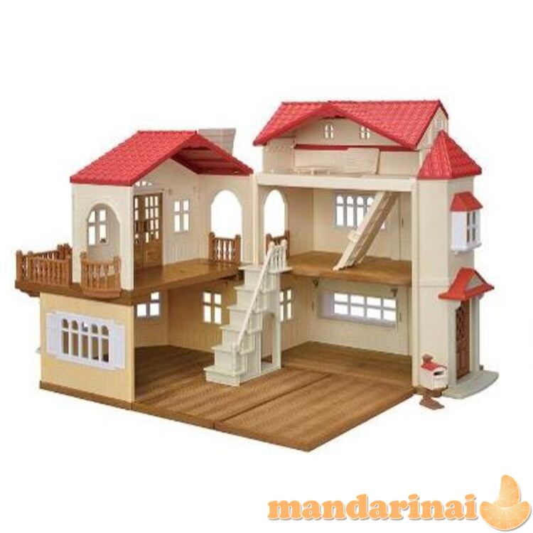 SYLVANIAN FAMILIES Užmiesčio namas raudonu stogu