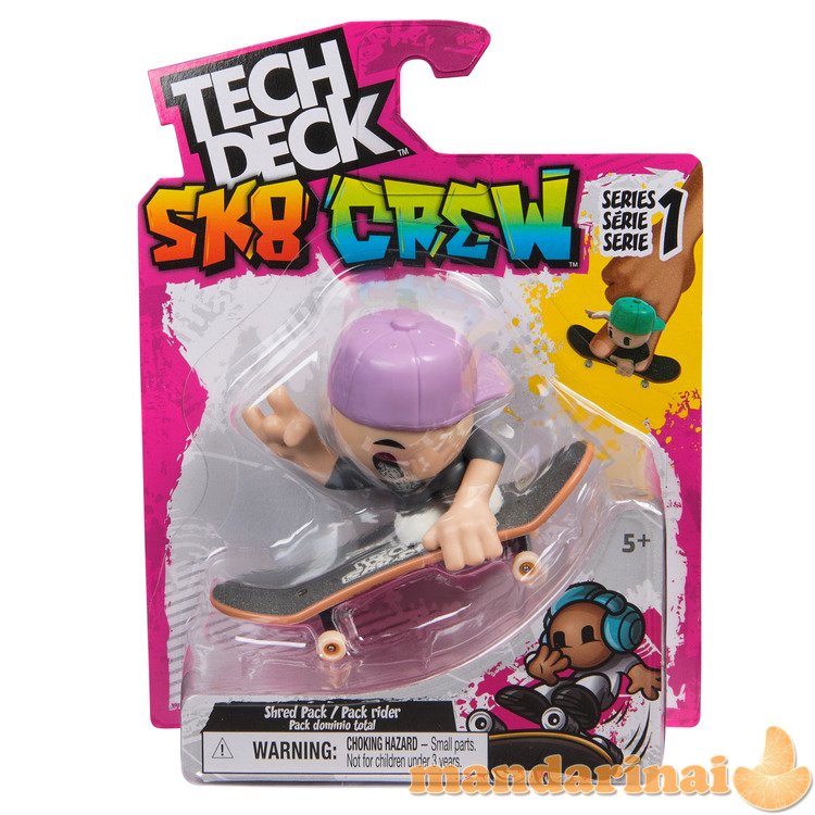 TECH DECK Riedlentės „SK8 Crew“