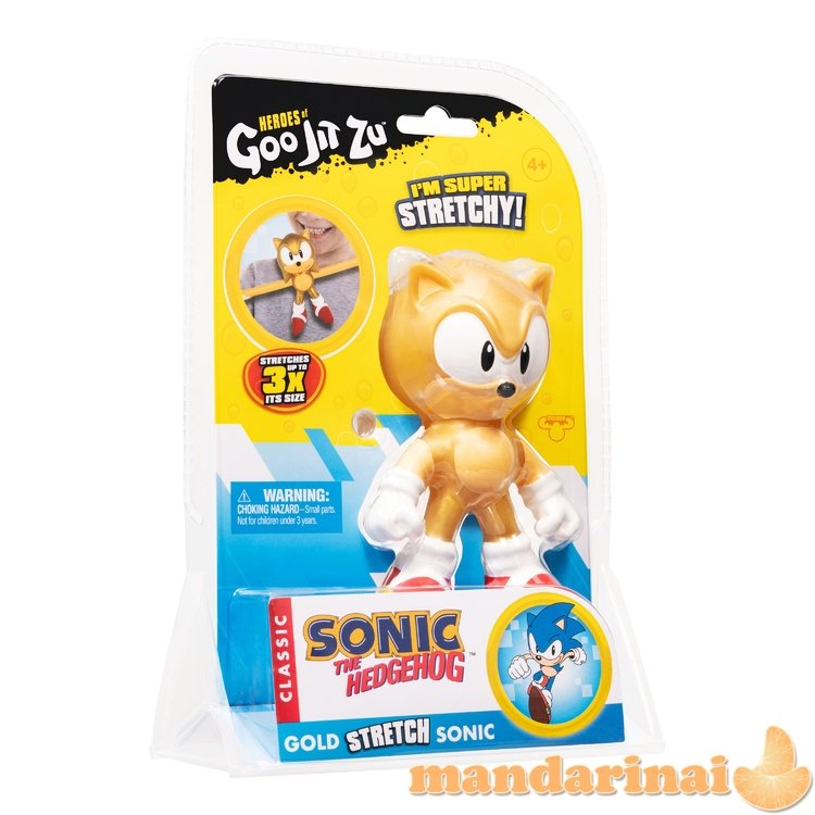 HEROES OF GOO JIT ZU SONIC THE HEDGEHOG Figūrėlė, auksinės spalvos