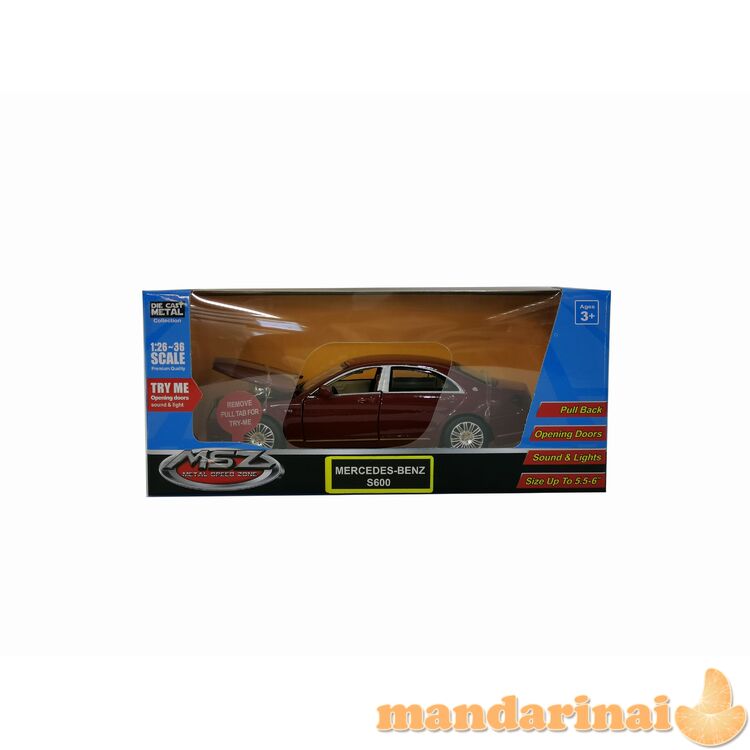 MSZ Automobilis MERCEDES-BENZ S600, 1:32