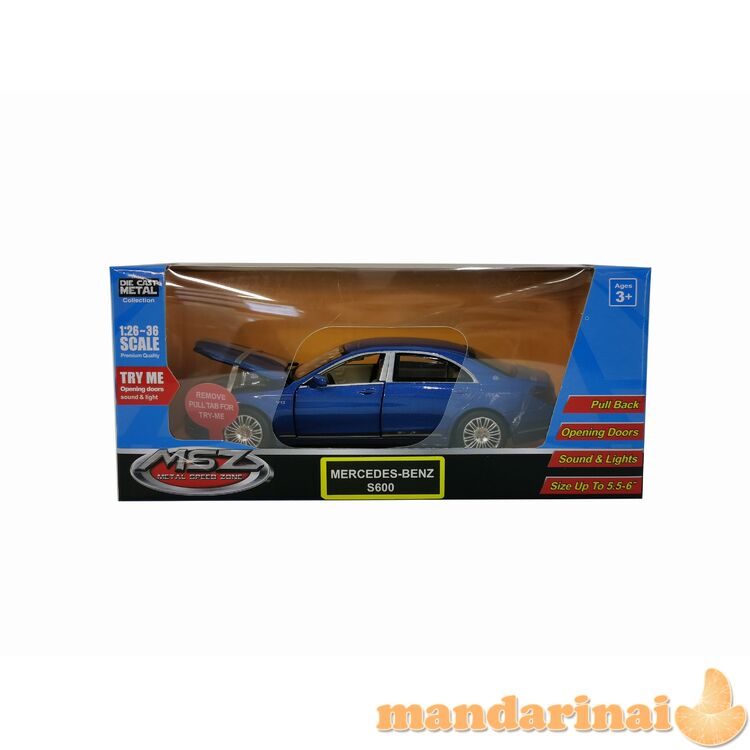 MSZ Automobilis MERCEDES-BENZ S600, 1:32