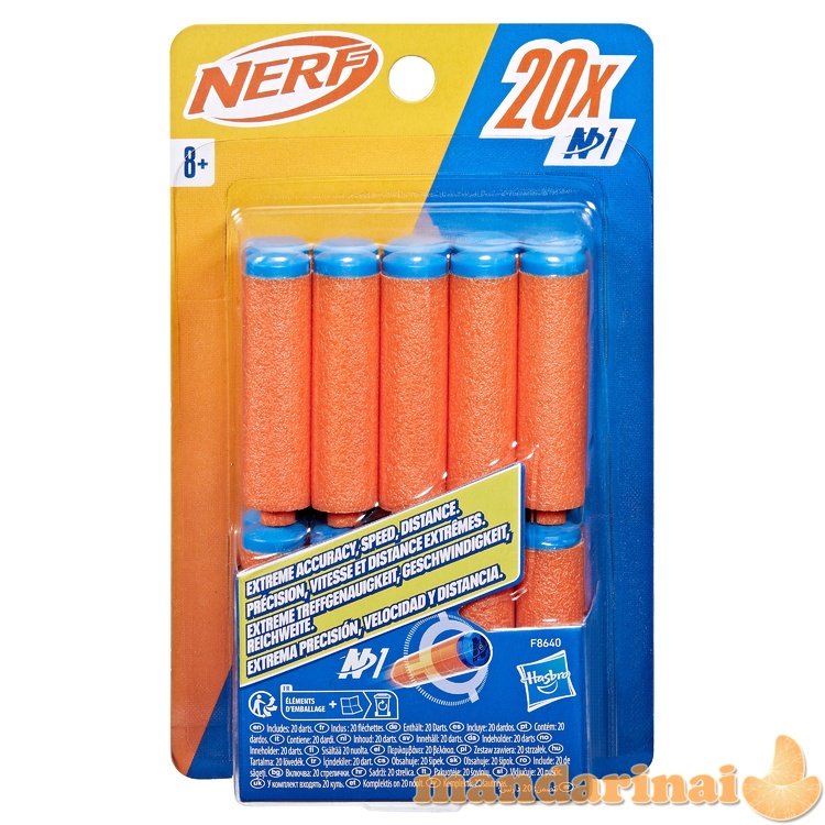 NERF N Series šoviniai, 20 vnt