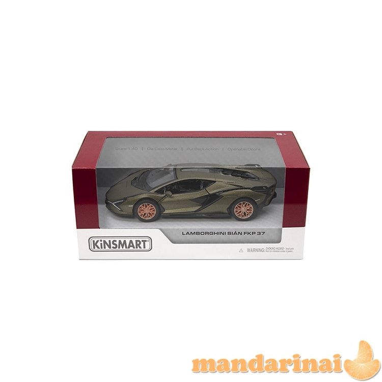 KINSMART Automobilis LAMBORGHINI SIAN FKP 37, 1:40