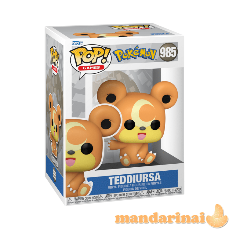 FUNKO POP! Vinilinė figūrėlė: Pokemon - Teddiursa