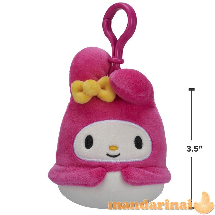 SQUISHMALLOWS HELLO KITTY W20 Prisegamas pliušinis žaislas, 8 cm