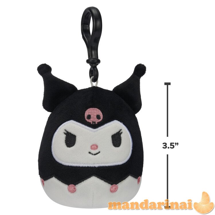 SQUISHMALLOWS HELLO KITTY W20 Prisegamas pliušinis žaislas, 8 cm