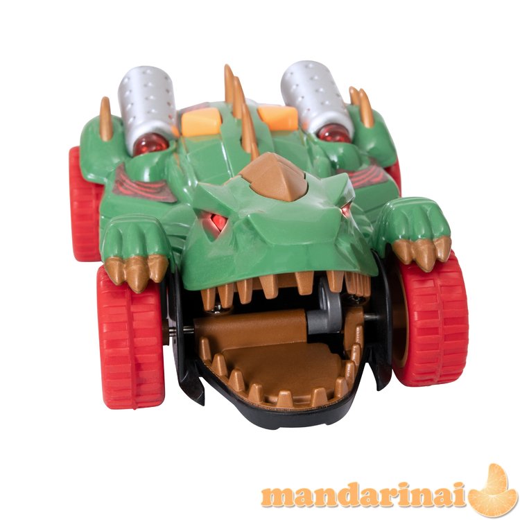 TEAMSTERZ Automobilis su šviesomis ir garsais „Mighty Machine dino car“, 12,5 cm