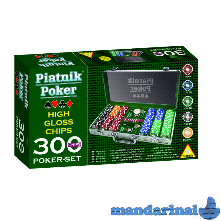 PIATNIK Pokeris 300 žetonų