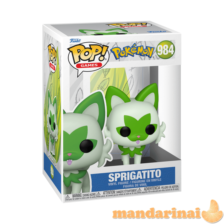 FUNKO POP! Vinilinė figūrėlė: Pokemon - Sprigatito