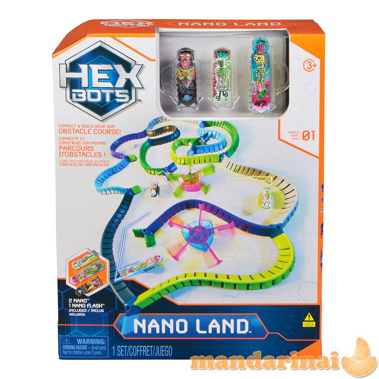 HEX BOTS Rinkinys „Nano Land“