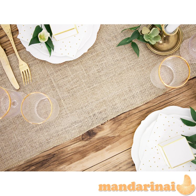 Jute table runner, 0.28x5m