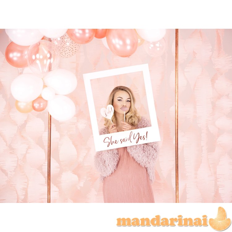 Wedding photo props, mix (1 pkt / 12 pc.)