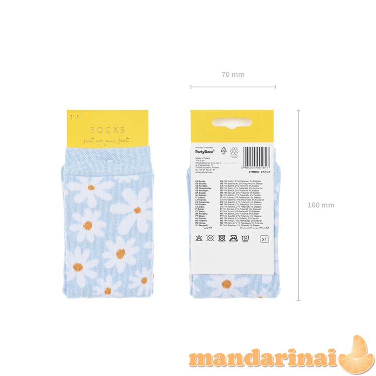 Socks Daisy, mix, 31-34