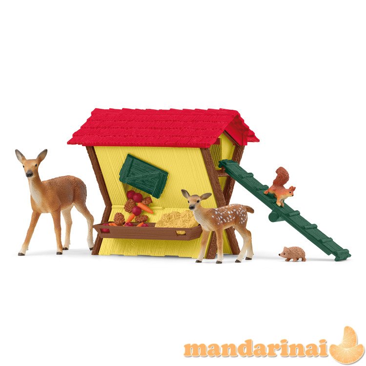 SCHLEICH FARM WORLD Miško gyvūnų maitinimas