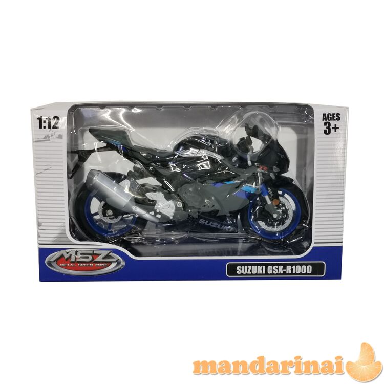 MSZ Motociklas SUZUKI GSR-R1000, 1:12