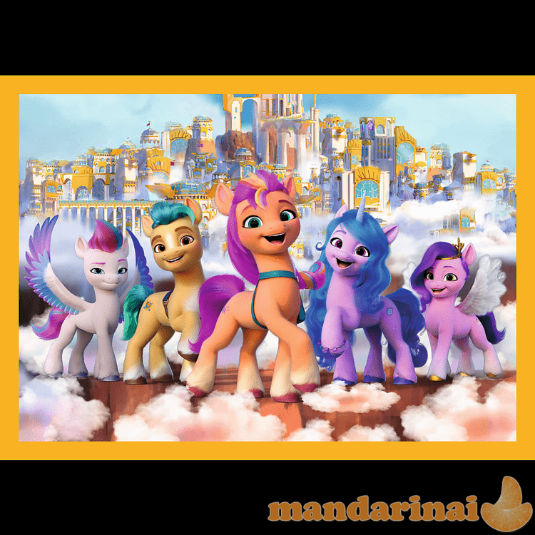 TREFL MY LITTLE PONY 4 dėlionių rinkinys „Mano mažasis ponis“