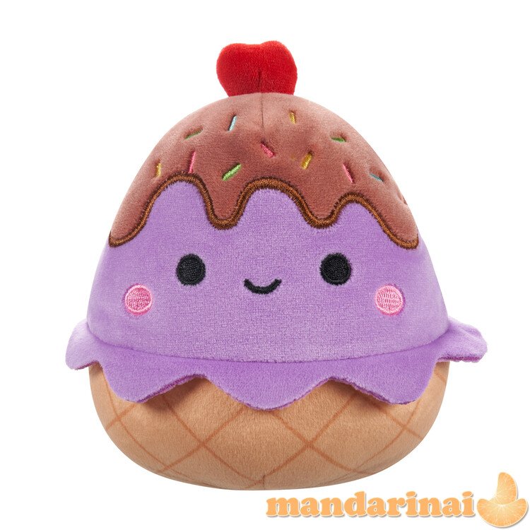 SQUISHMALLOWS Mystery Squad W18 paslaptingas pliušinis gyvūnėlis, 12 cm