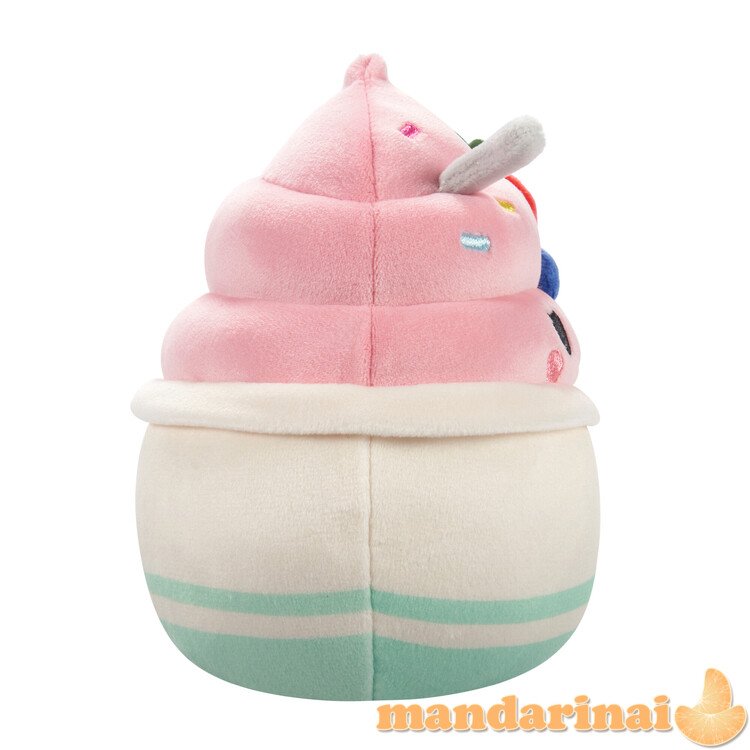 SQUISHMALLOWS Mystery Squad W18 paslaptingas pliušinis gyvūnėlis, 12 cm