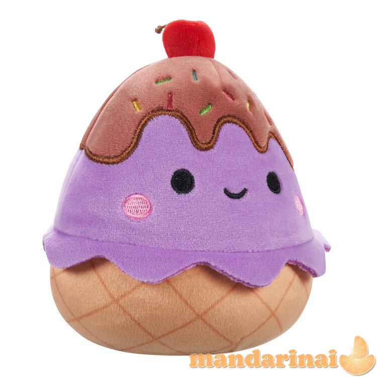 SQUISHMALLOWS Mystery Squad W18 paslaptingas pliušinis gyvūnėlis, 12 cm