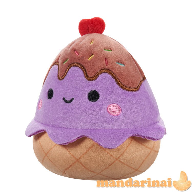 SQUISHMALLOWS Mystery Squad W18 paslaptingas pliušinis gyvūnėlis, 12 cm