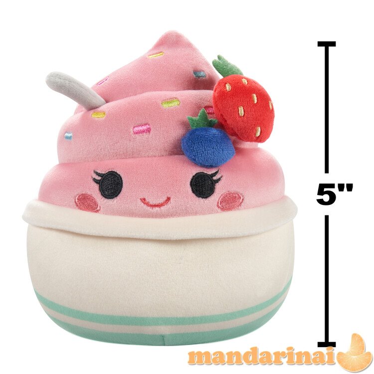 SQUISHMALLOWS Mystery Squad W18 paslaptingas pliušinis gyvūnėlis, 12 cm