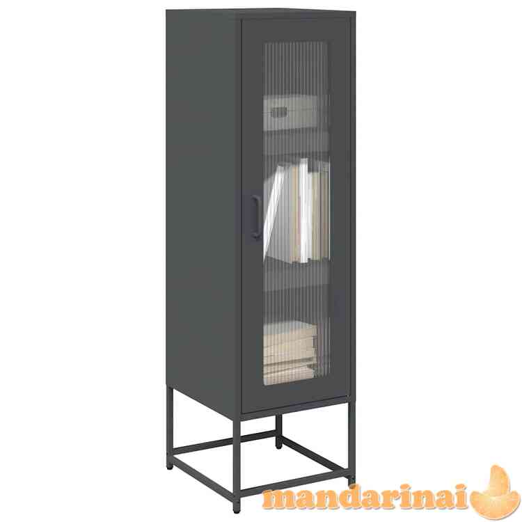 Highboard antracito 36x39x123 cm šaltai valcuotas plienas